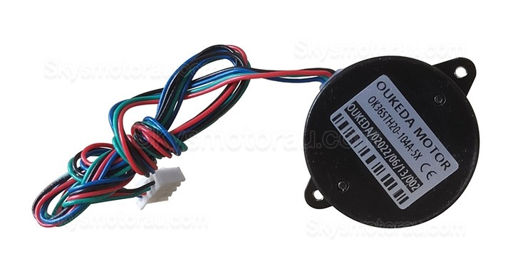 Oukeda Nema 14 Bipolar Stepper Motor 36BYGH 12Ncm 1A 1.8deg 36&times;36&times;20mm 4 Wires